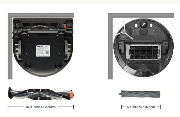 so sánh robot hút bụi Neato D6 với Roomba 960