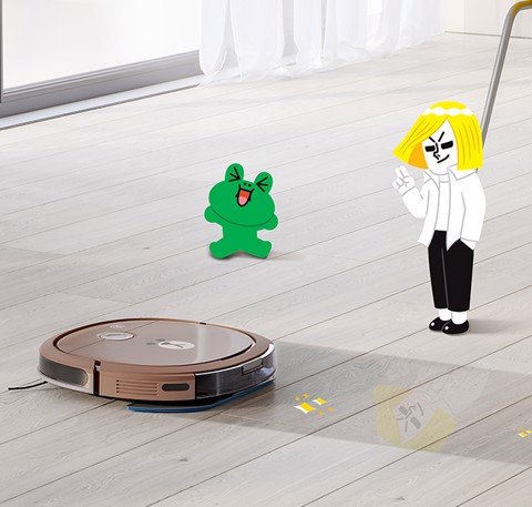 Ecovacs Deebot Ozmo U3 Line Friends