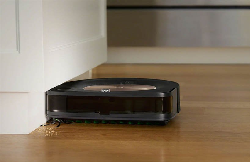 robot hút bụi hình chữ D