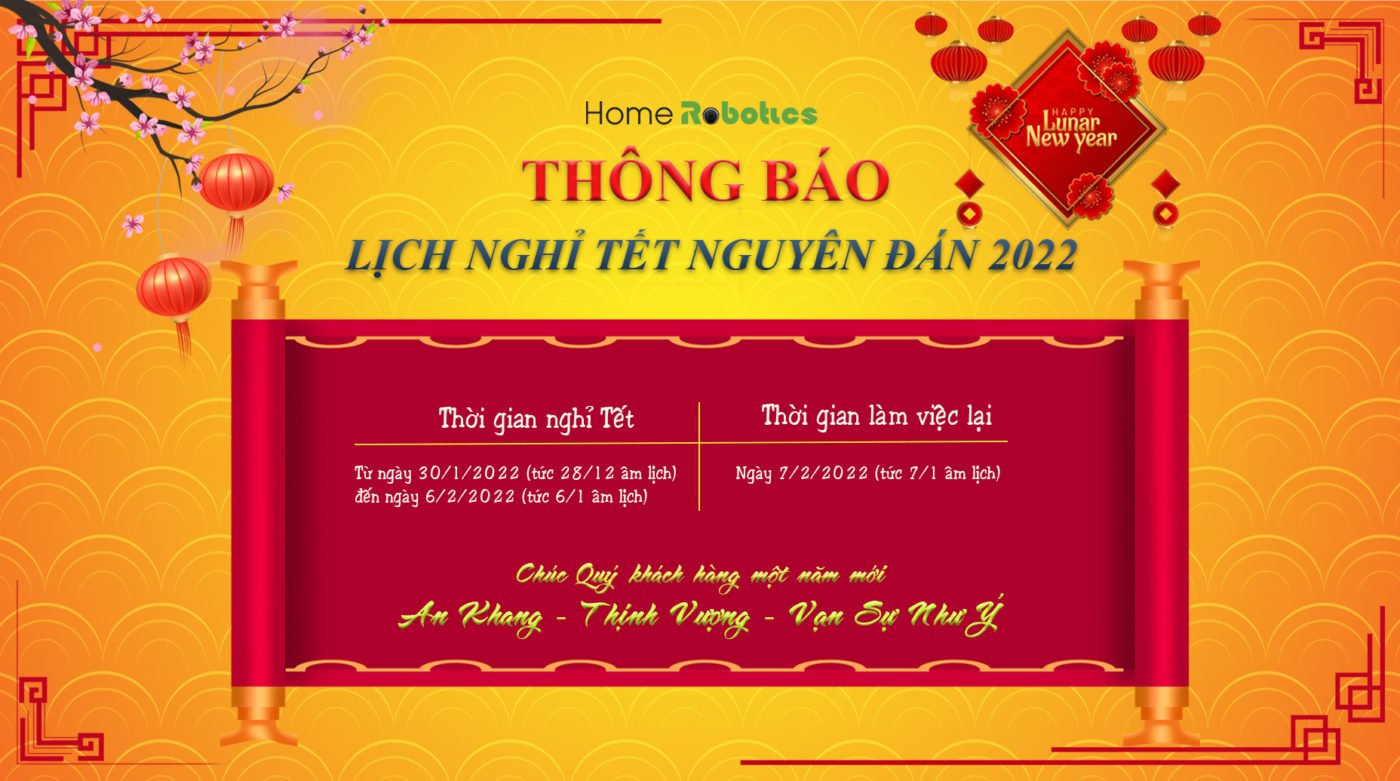 thông báo nghỉ tết