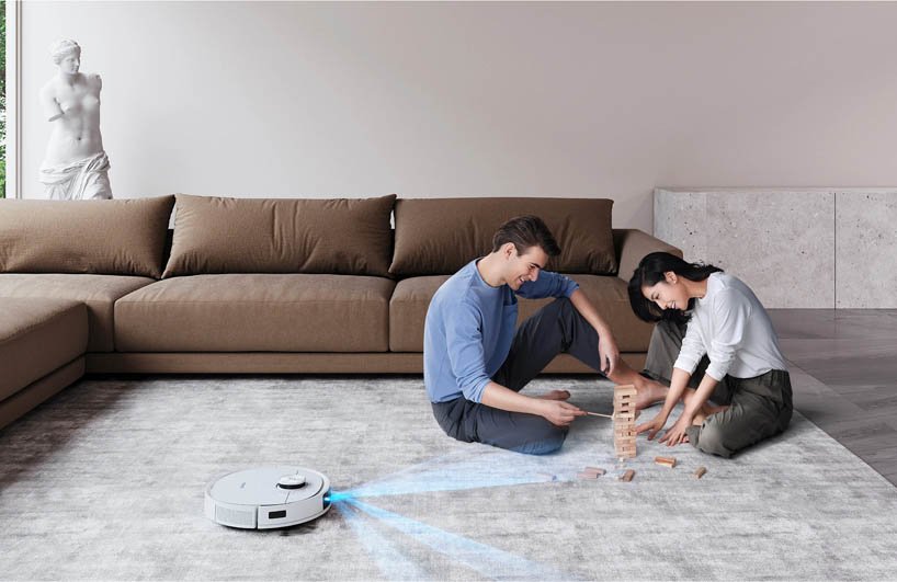 cách hoạt động của robot hút bụi