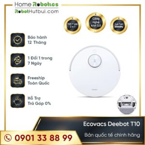 robot hút bụi lau nhà ecovacs deebot t10