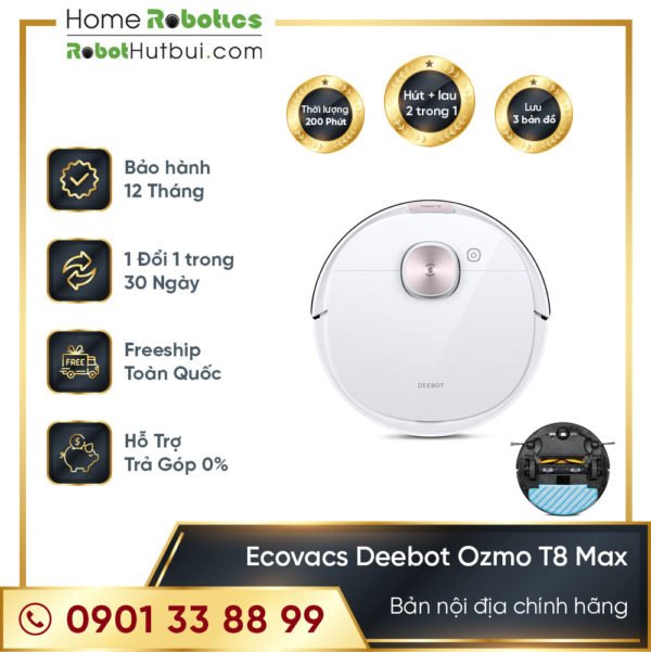 Ecovacs Deebot Ozmo T8 Max