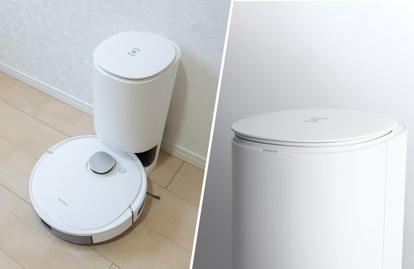 dung tích túi rác Ecovacs là bao nhiêu?