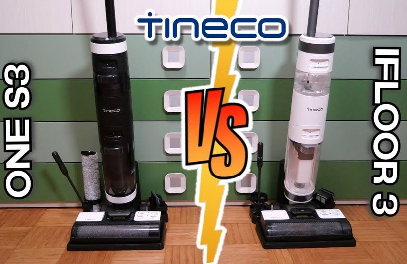so sánh máy hút bụi Tineco Ifloor 3 và Floor One S3