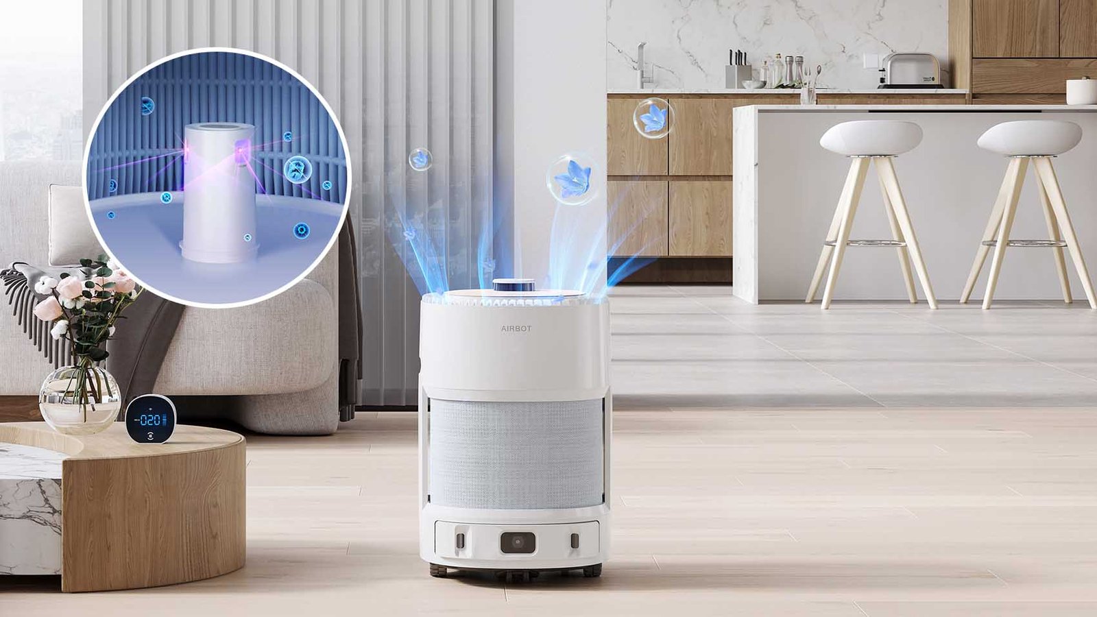 Robot lọc không khí Ecovacs Airbot Andy Pro