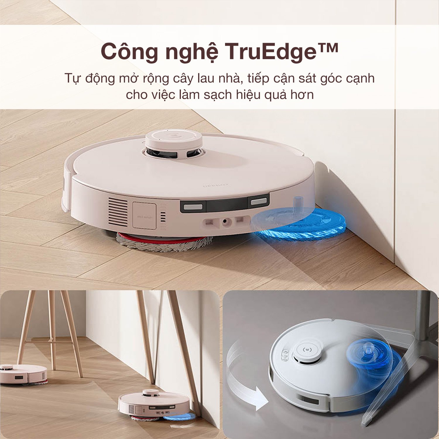 Robot hút bụi lau nhà Ecovacs Deebot T30 Pro Omni