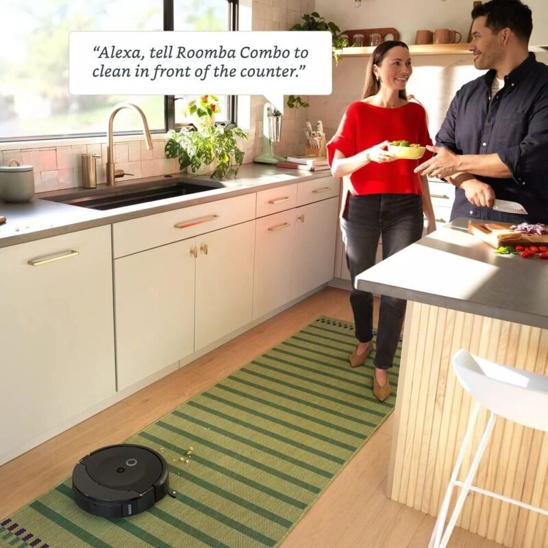 sử dụng robot hút bụi lau nhà roomba